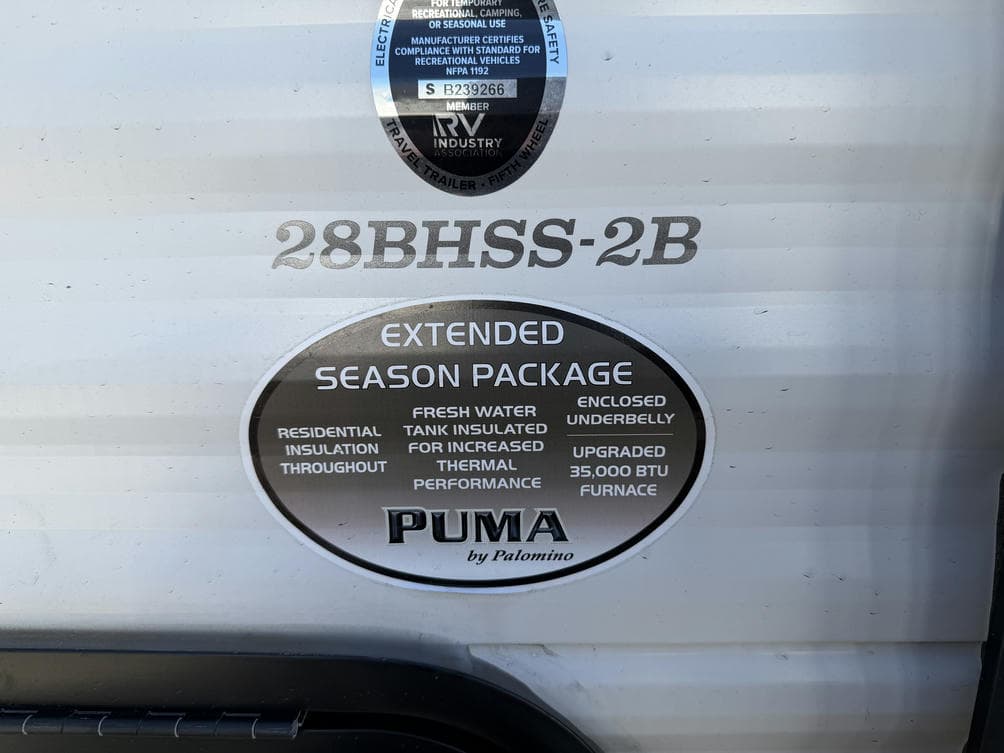 2025 Palomino 2025 Palomino Puma - thumbnail 2