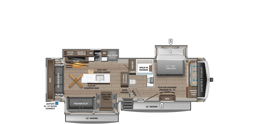 2026 Jayco 2026 Jayco North Point - thumbnail 3