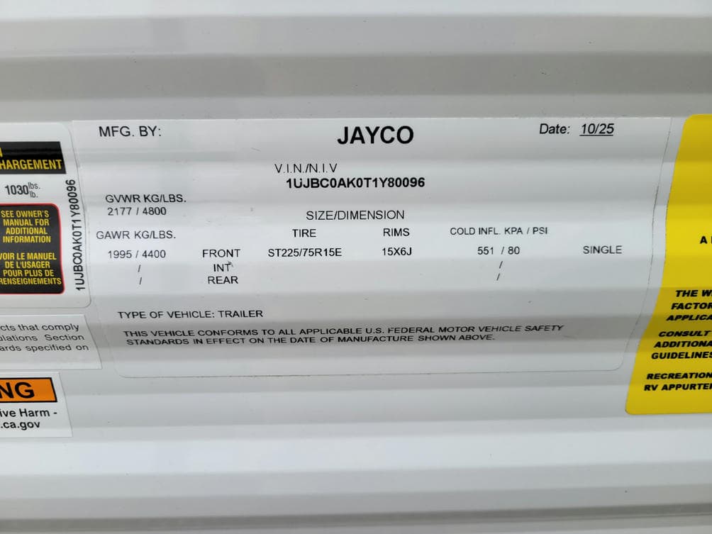 2026 Jayco 2026 Jayco Jay Flight SLX - thumbnail 7
