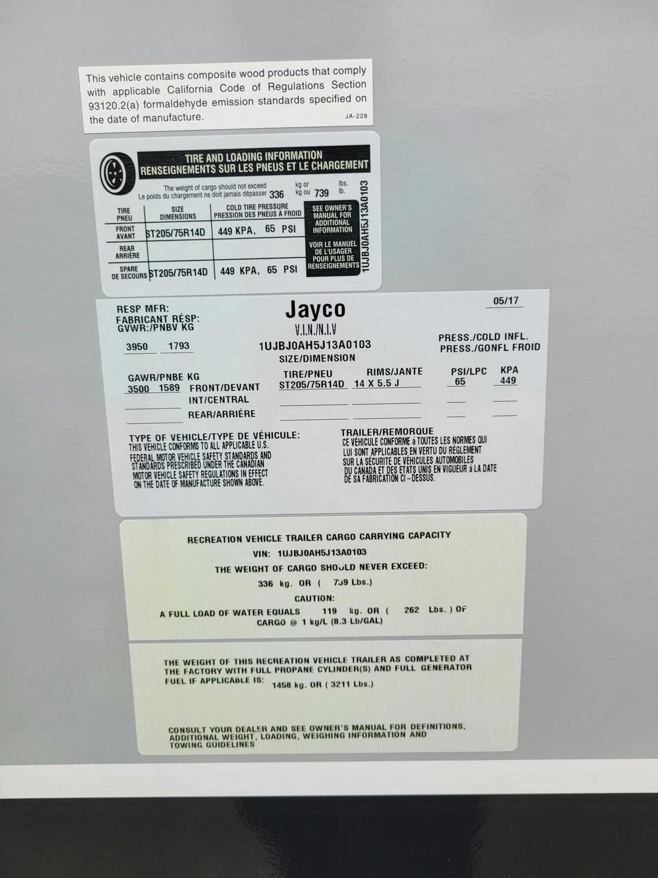 2018 Jayco 2018 Jayco Hummingbird - thumbnail 15