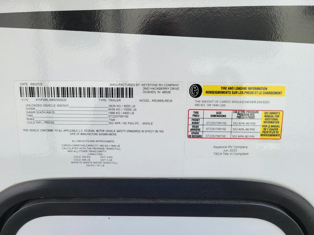 2024 Keystone RV 2024 Keystone RV Arcadia Super Lite - thumbnail 14