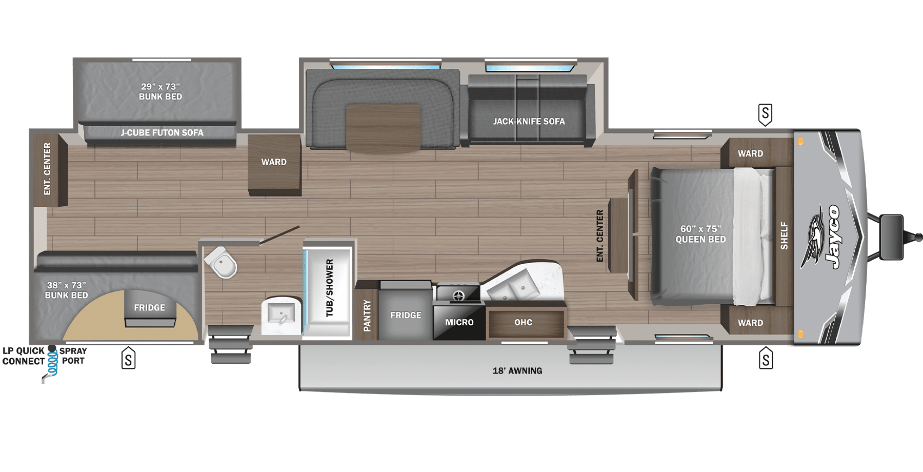2026 Jayco 2026 Jayco Jay Flight SLX - thumbnail 3
