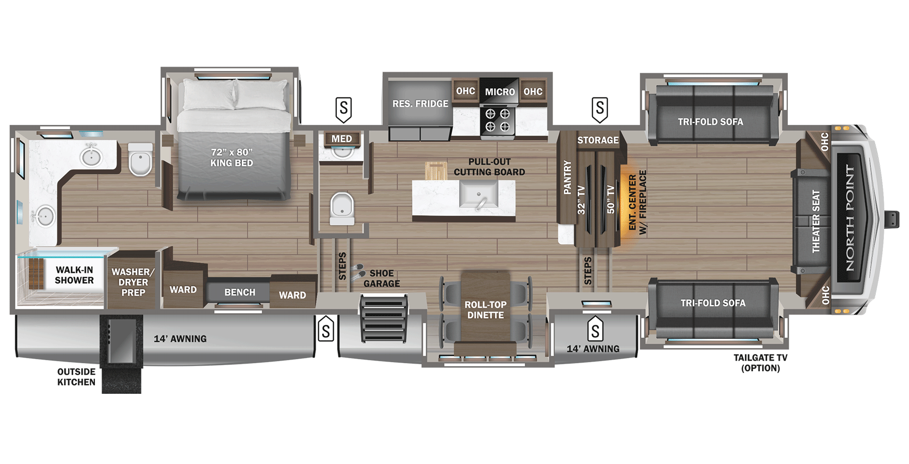 2026 Jayco 2026 Jayco North Point - thumbnail 3