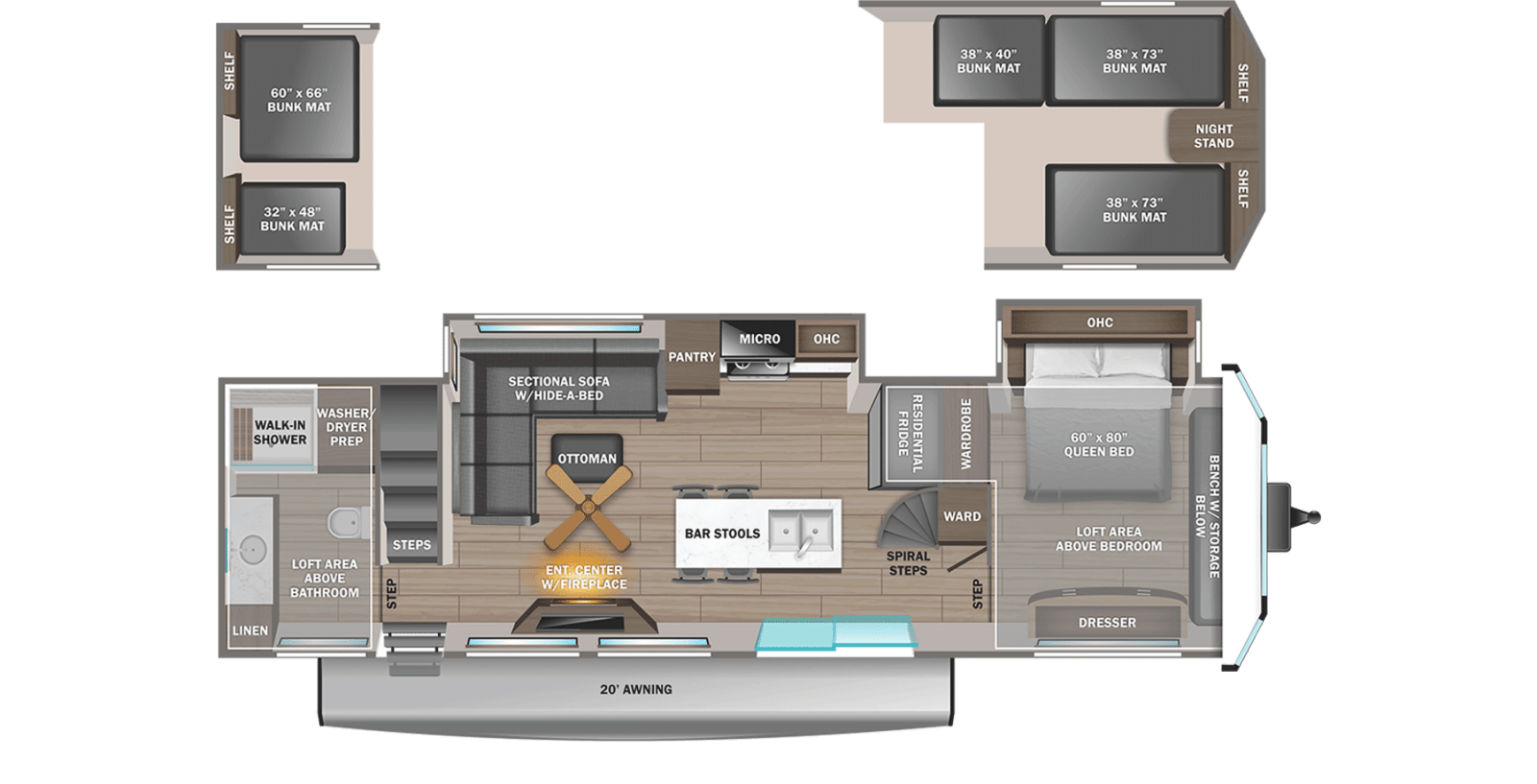 2026 Jayco 2026 Jayco Jay Flight Bungalow - thumbnail 3