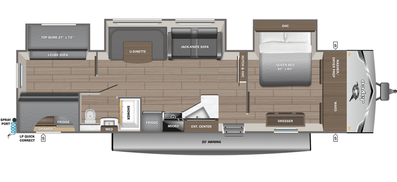 2026 Jayco 2026 Jayco Jay Flight SLX - thumbnail 3