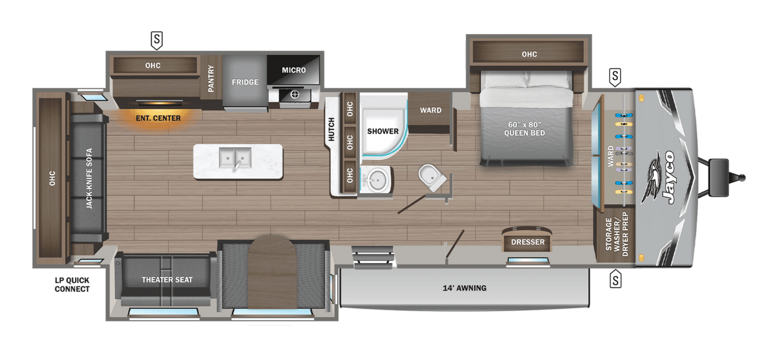 2026 Jayco 2026 Jayco Jay Flight SLX - thumbnail 3