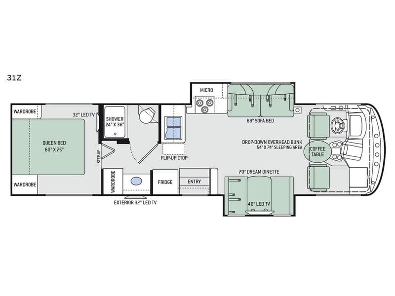 2017 Thor Motor Coach 2017 Thor Motor Coach Hurricane - thumbnail 2