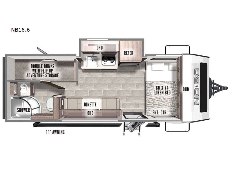 2022 Forest River 2022 Forest River No Boundaries - thumbnail 2