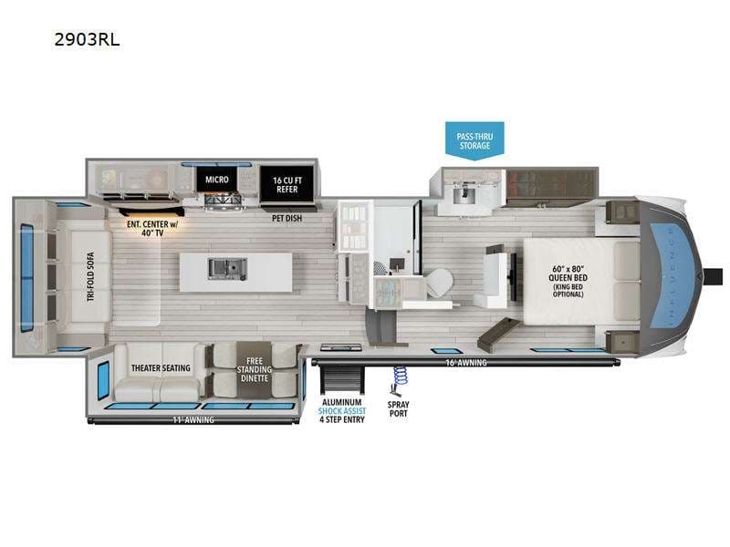 2024 Grand Design Influence 2903RL