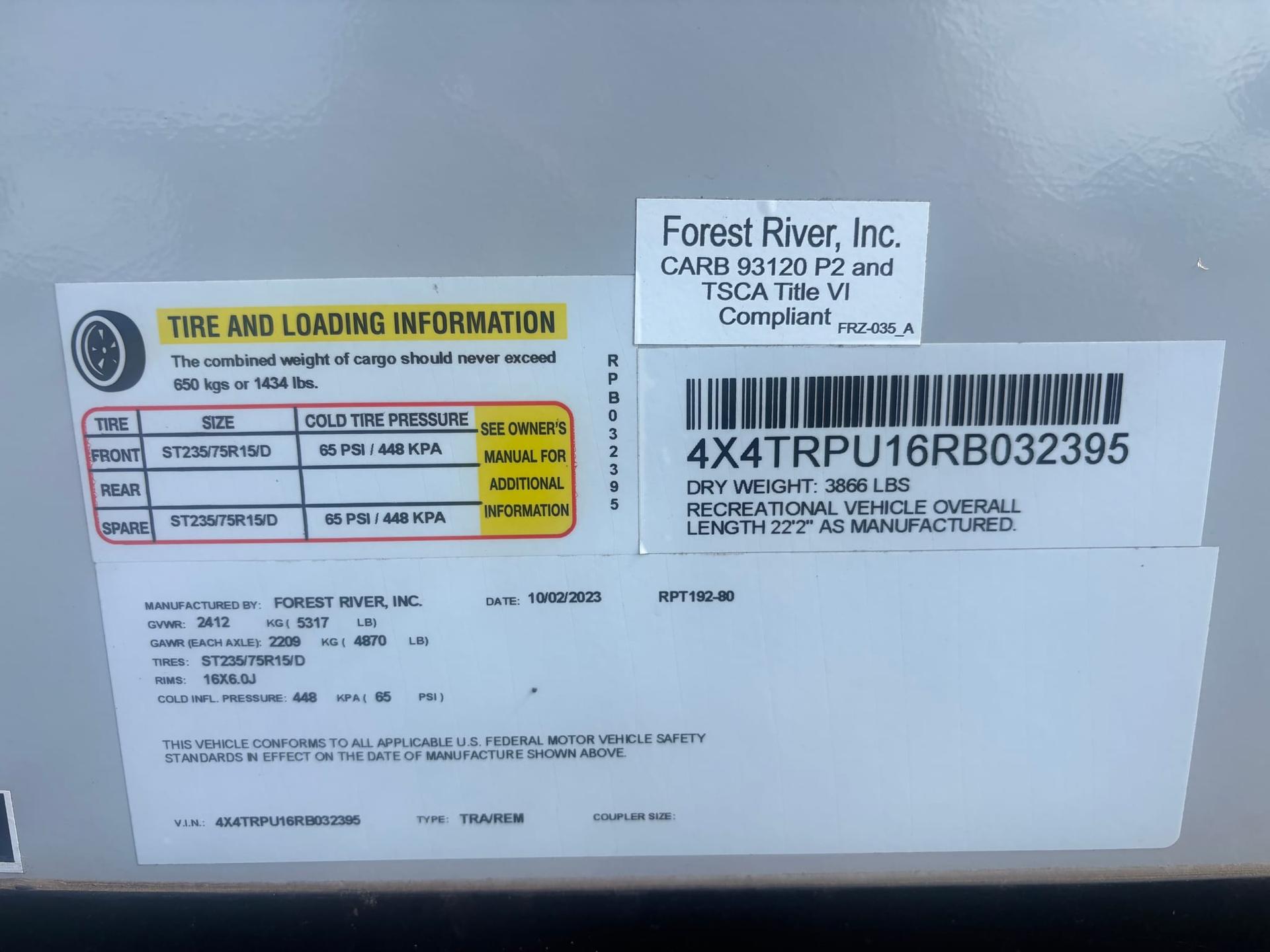 2024 Forest River 2024 Forest River R-Pod - thumbnail 6