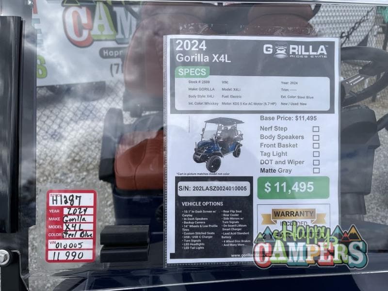2024 Gorilla Rides EV 2024 Gorilla Rides EV X4L - thumbnail 10