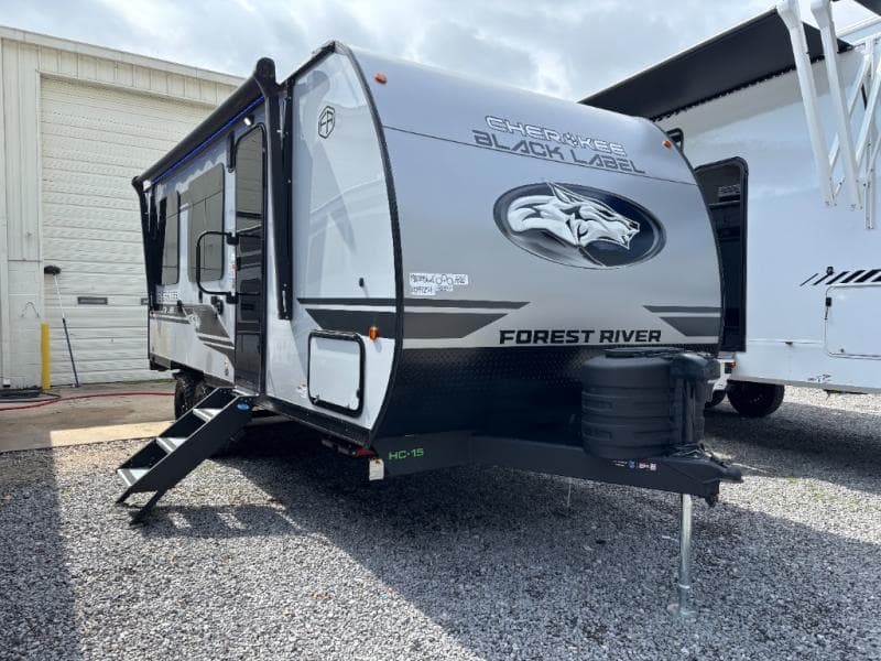 2026 Forest River Cherokee Grey Wolf Black Label Toy Hauler 18RRBL