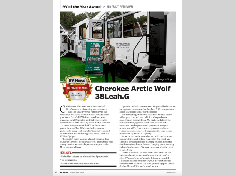 2026 Forest River 2026 Forest River Cherokee Arctic Wolf - thumbnail 24