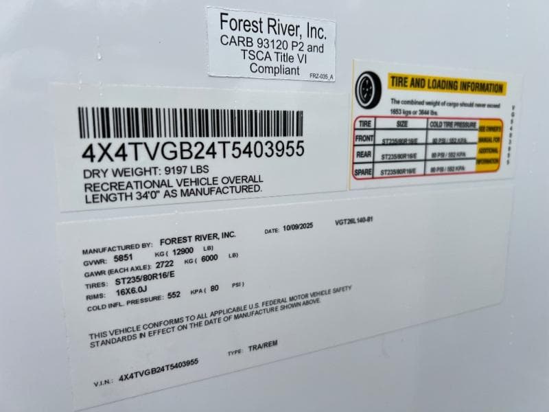 2026 Forest River 2026 Forest River Cherokee Rogue Armored - thumbnail 23