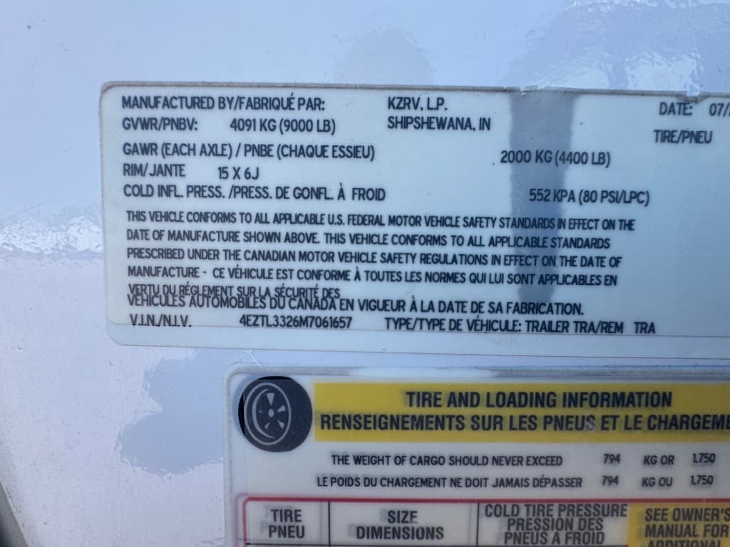 2021 KZ RV 2021 KZ RV Connect SE - thumbnail 26