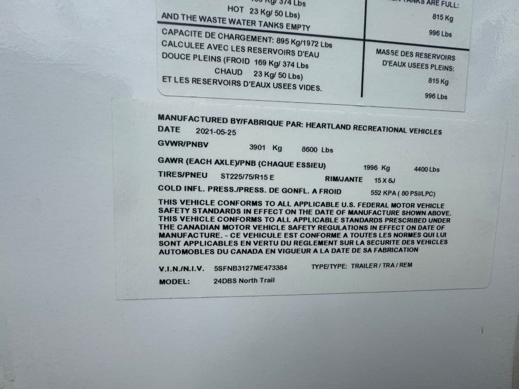 2021 Heartland RV 2021 Heartland RV North Trail - thumbnail 19