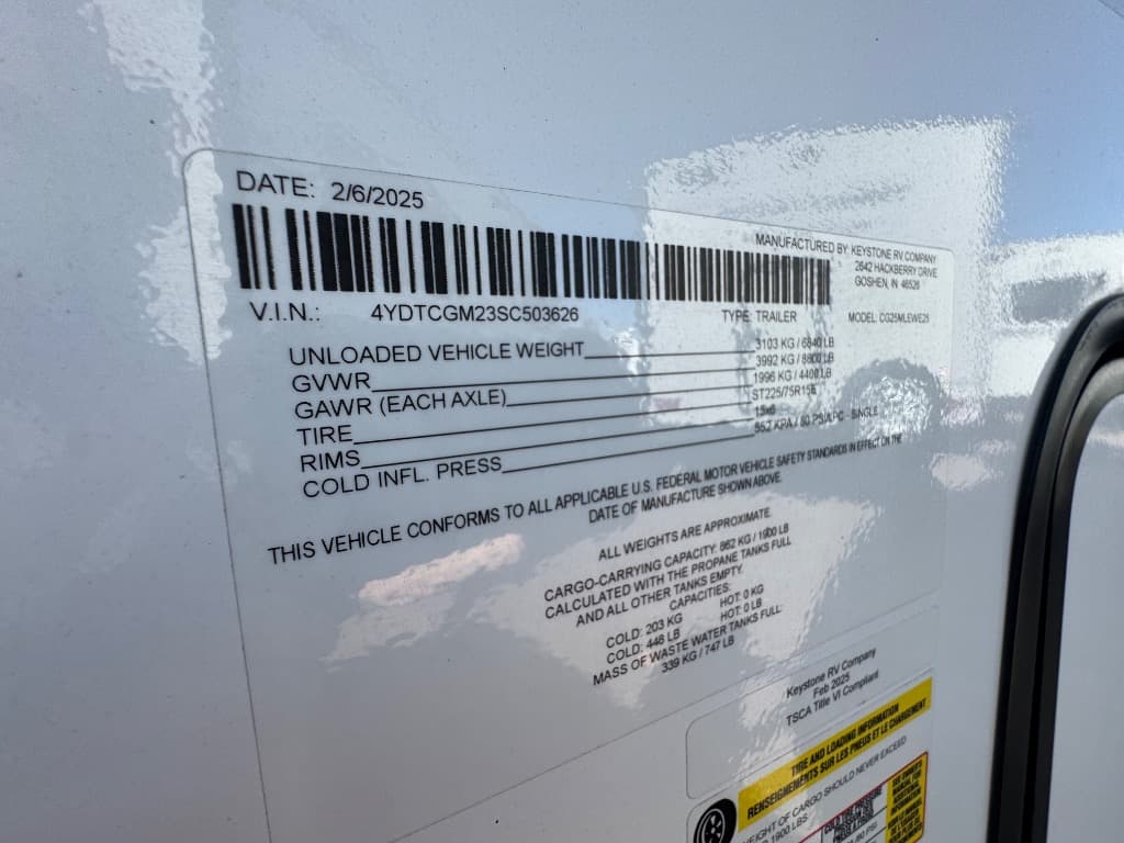 2025 Keystone RV 2025 Keystone RV Cougar Half-Ton - thumbnail 25