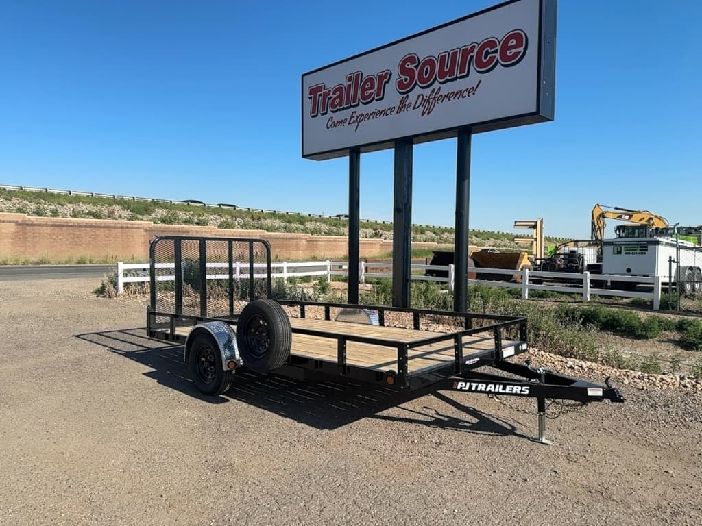 2026 PJ Trailers Single Axle Channel Utility U8 U8141