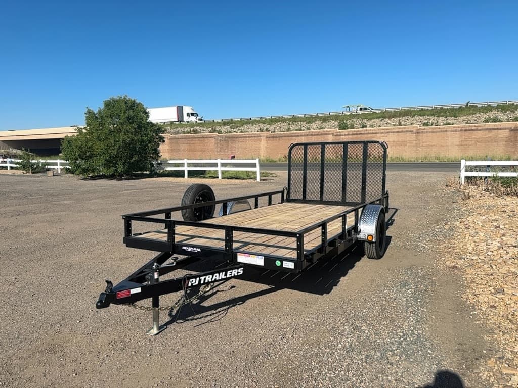 2026 PJ Trailers 2026 PJ Trailers Single Axle Channel Utility U8 - thumbnail 2