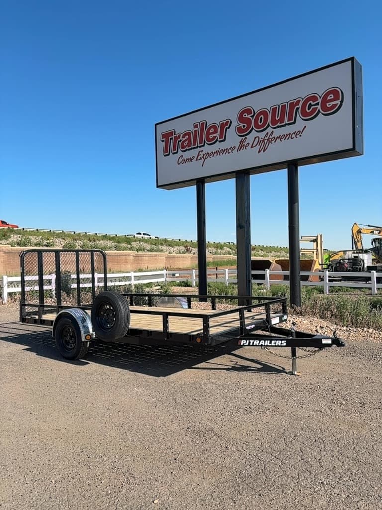 2026 PJ Trailers Single Axle Channel Utility U8 U8141