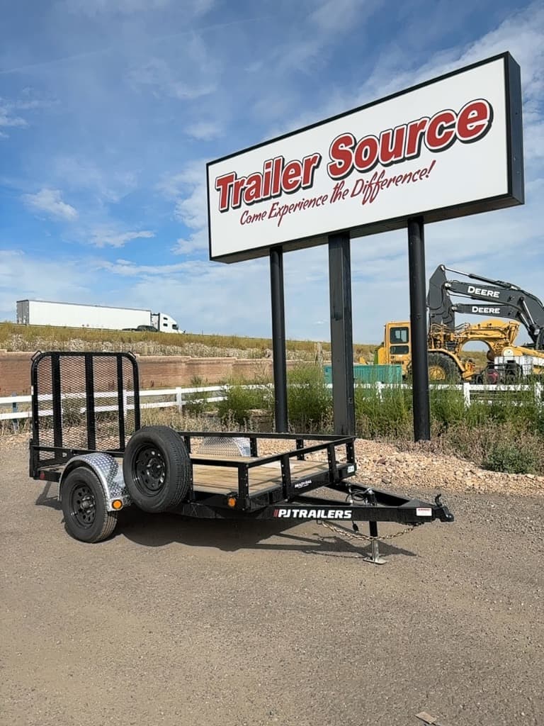 2026 PJ Trailers Single Axle Channel Utility U6 U6101