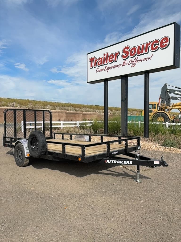 2026 PJ Trailers Single Axle Channel Utility U8 U8141