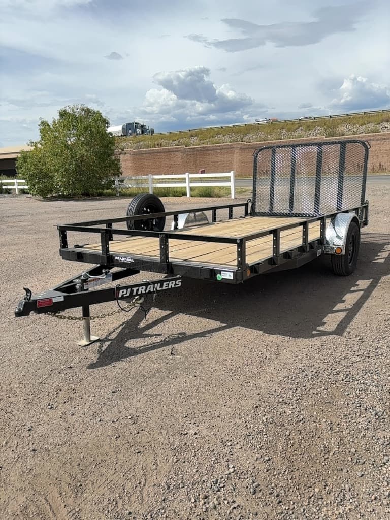 2026 PJ Trailers 2026 PJ Trailers Single Axle Channel Utility U8 - thumbnail 2