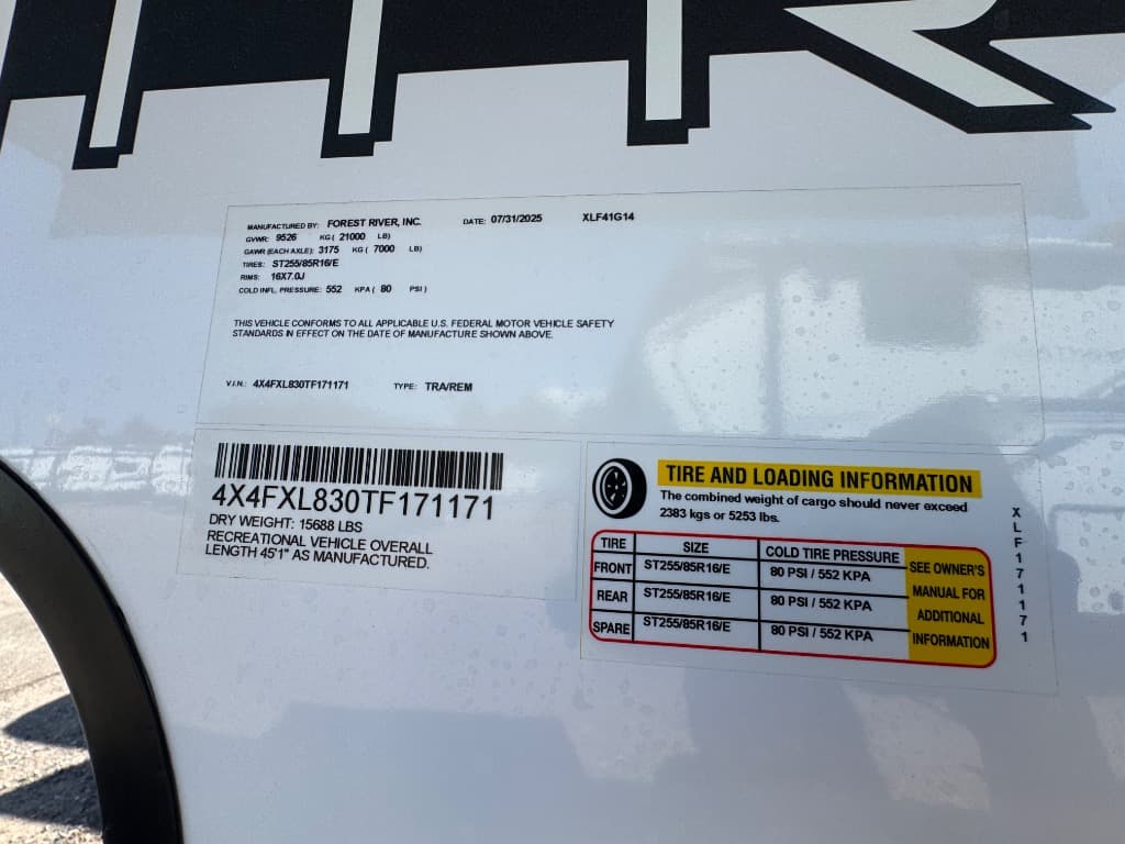 2026 Forest River 2026 Forest River Xlr Nitro Toy Hauler - thumbnail 36