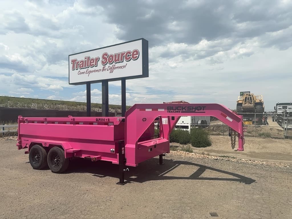 2026 Buckshot Trailers GLP Dump GLP314