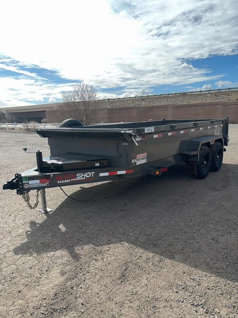 2026 Buckshot Trailers 2026 Buckshot Trailers 7'x16'x2' Dump 14K - thumbnail 3