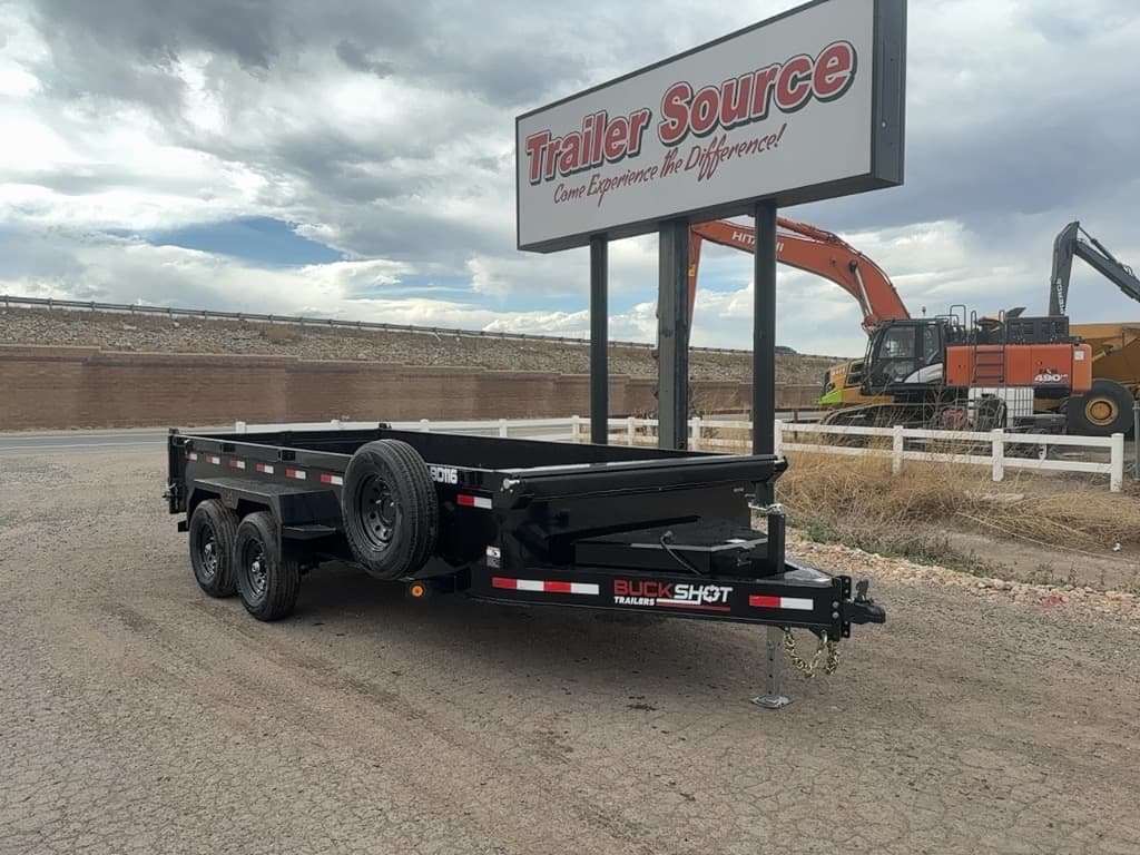 2026 Buckshot Trailers 7'x16'x20" Dump - BD116 14K - 3440 BD116 14K