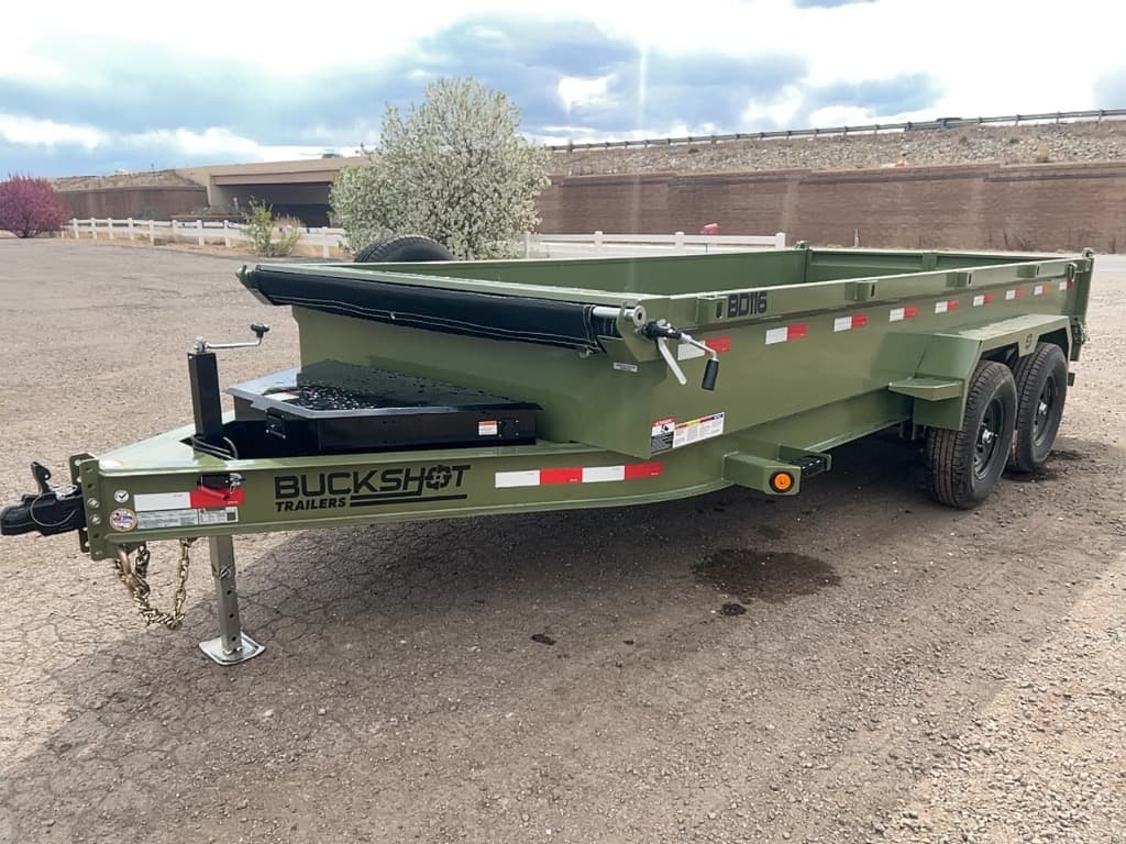 2026 Buckshot Trailers 2026 Buckshot Trailers 7'x16'x20" Dump - BD116 14K - 3445 - thumbnail 2