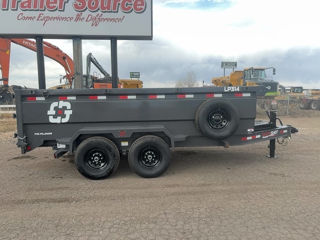 2026 Buckshot Trailers 2026 Buckshot Trailers 7'x14'x3' Dump - LP314 - 3446 - thumbnail 9