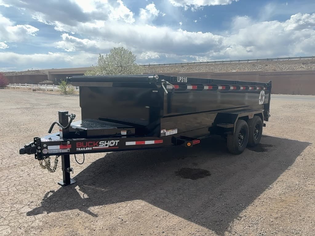 2026 Buckshot Trailers 2026 Buckshot Trailers 7'x16'x3' Bumper Pull - LP316 - 3447 - thumbnail 3