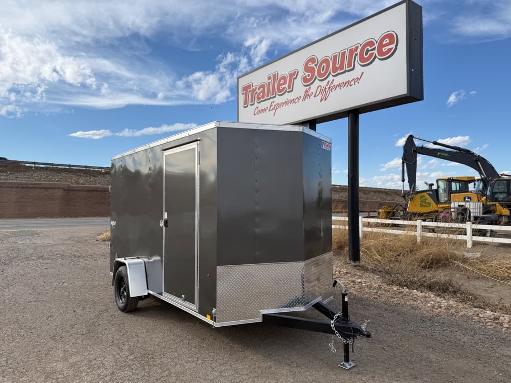 2026 Pace American 6 x 12 Outback DLX Flat Top V-Nose 3K KP-DX7212-030