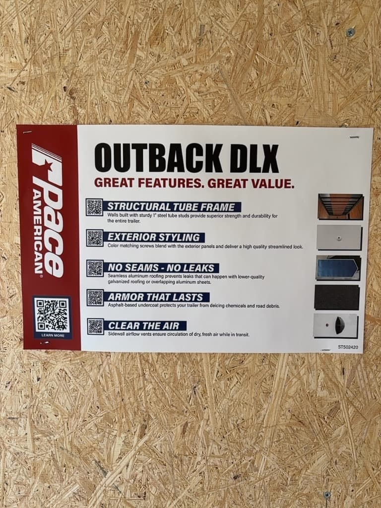 2026 Pace American 2026 Pace American Outback DLX - thumbnail 15