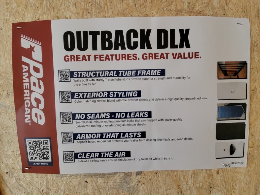 2026 Pace American 2026 Pace American Outback DLX - thumbnail 13
