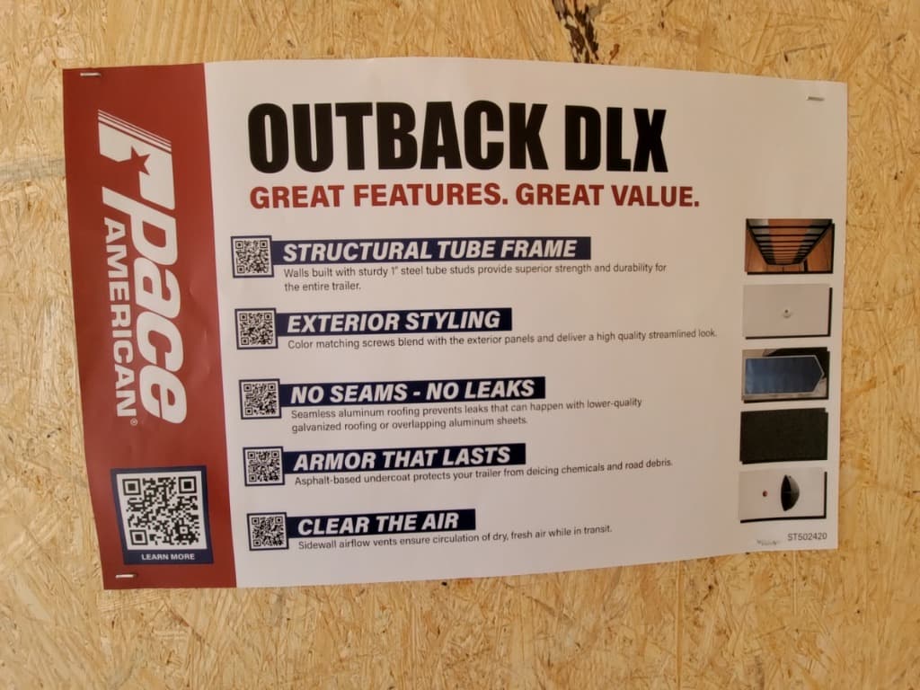 2026 Pace American 2026 Pace American Outback DLX - thumbnail 11