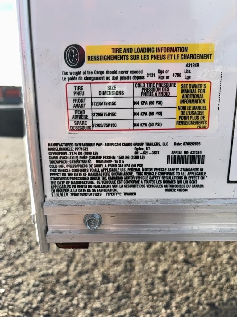 2026 Haulmark 2026 Haulmark Passport - thumbnail 5