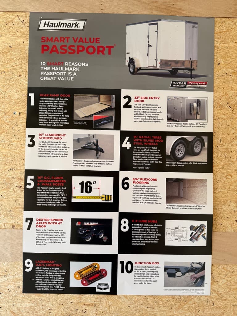 2026 Haulmark 2026 Haulmark Passport - thumbnail 9