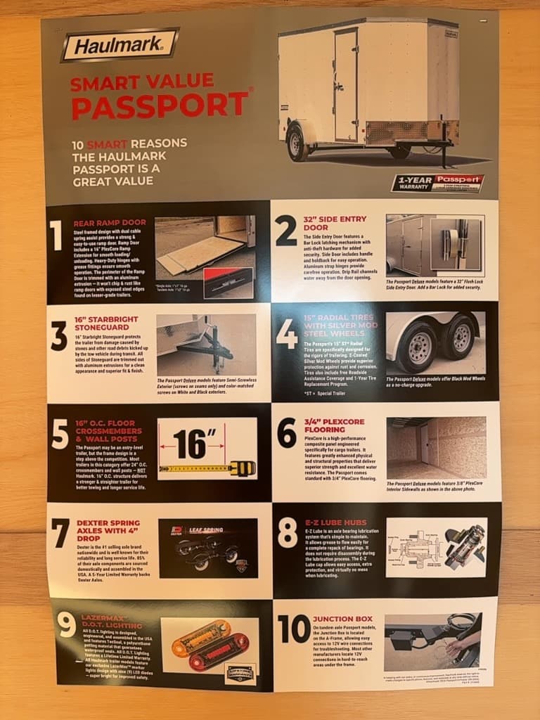 2026 Haulmark 2026 Haulmark Passport - thumbnail 19