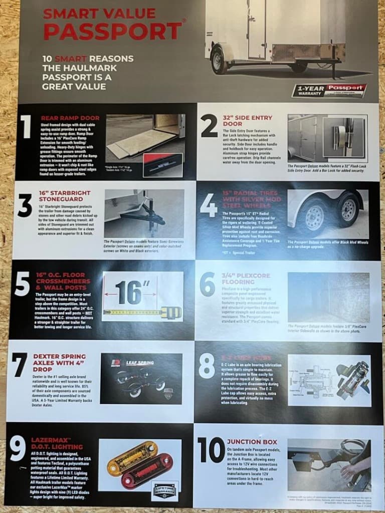 2026 Haulmark 2026 Haulmark Passport - thumbnail 9