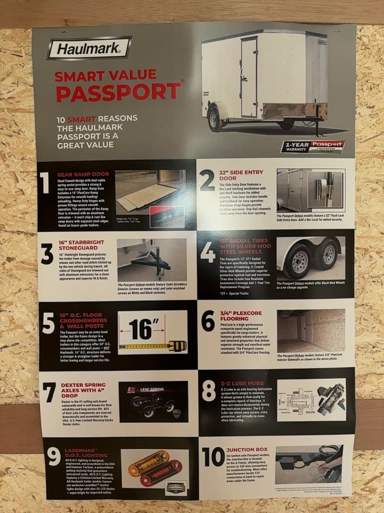 2026 Haulmark 2026 Haulmark Passport - thumbnail 18