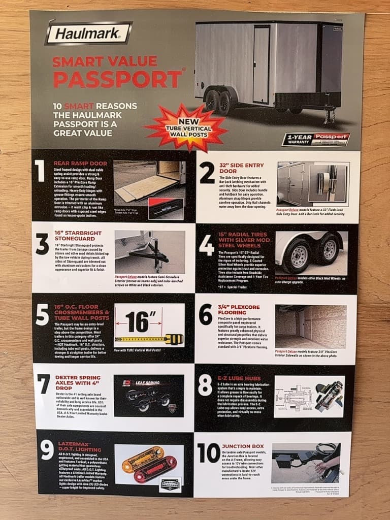 2026 Haulmark 2026 Haulmark Passport - thumbnail 9