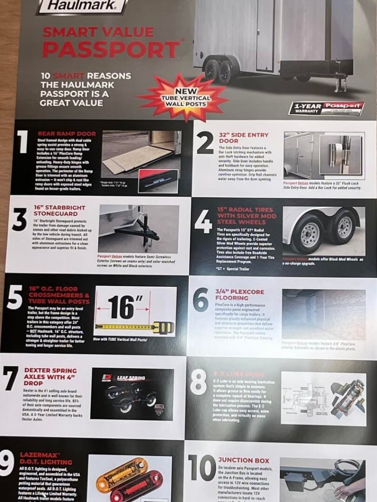 2026 Haulmark 2026 Haulmark Passport - thumbnail 9