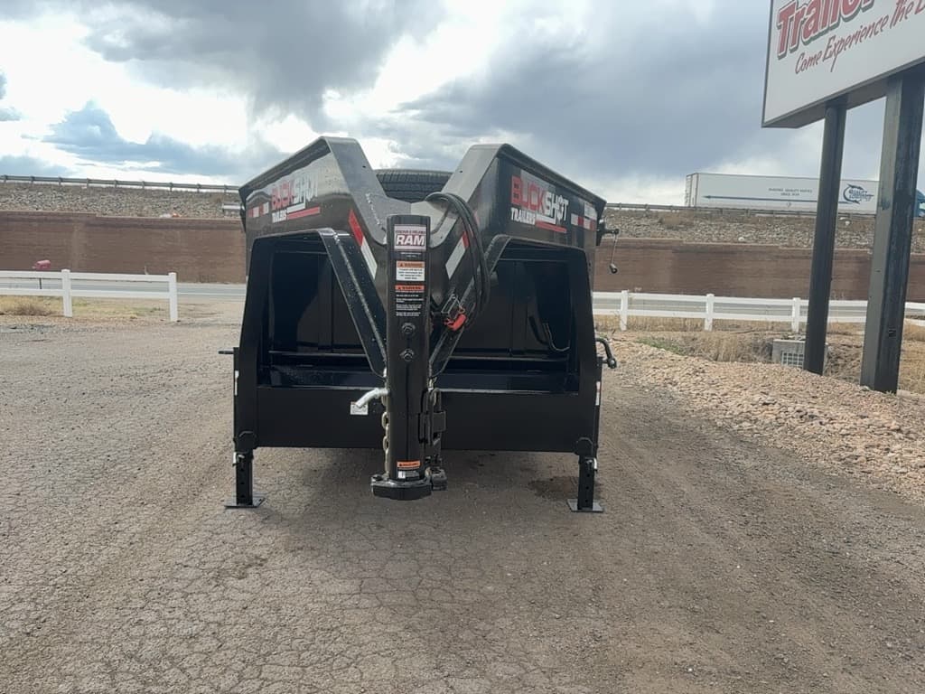 2027 Buckshot Trailers 2027 Buckshot Trailers 7'x14'x4' Gooseneck - GHI414 - 3436 - thumbnail 2