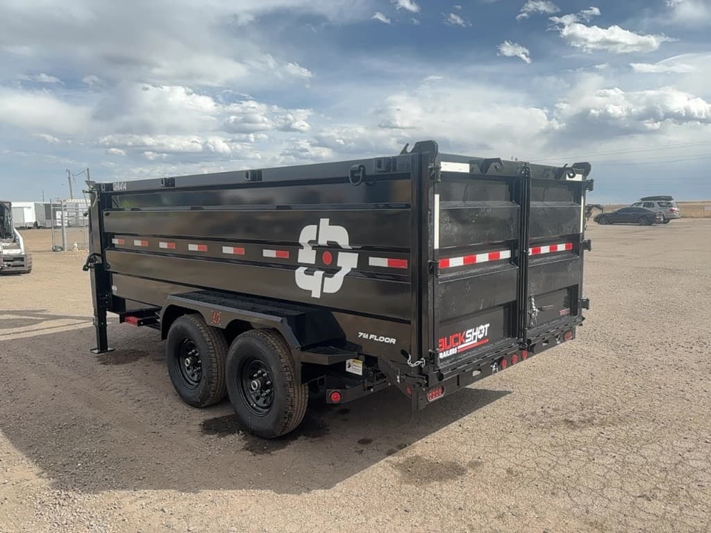 2027 Buckshot Trailers 2027 Buckshot Trailers 7'x14'x4' Gooseneck - GHI414 - 3436 - thumbnail 6