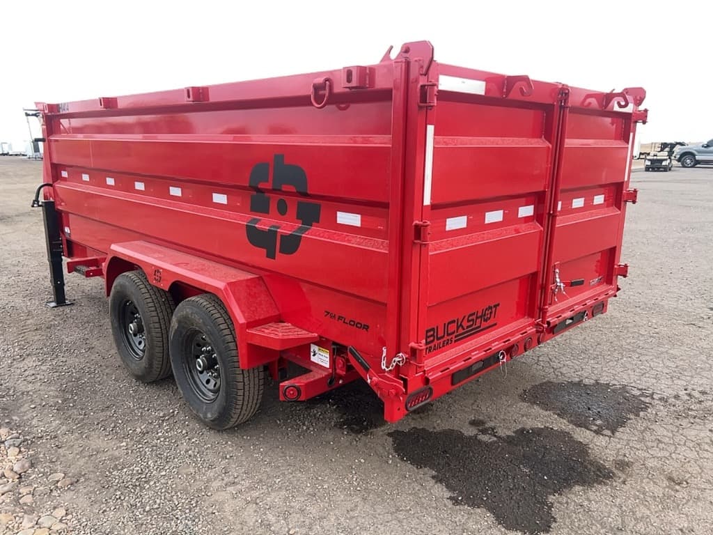 2027 Buckshot Trailers 2027 Buckshot Trailers 7'x14'x4' Gooseneck - GHI414 - 3437 - thumbnail 4