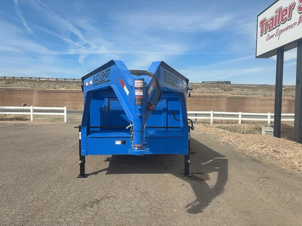 2027 Buckshot Trailers 2027 Buckshot Trailers 7'x14'x4' Gooseneck - GHI414 - 3438 - thumbnail 2