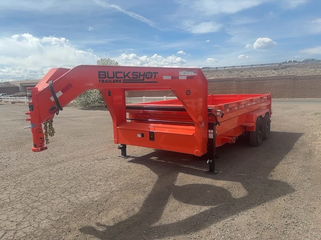 2027 Buckshot Trailers 2027 Buckshot Trailers 7'x16'x2' Gooseneck - GHI216 - 3439 - thumbnail 3